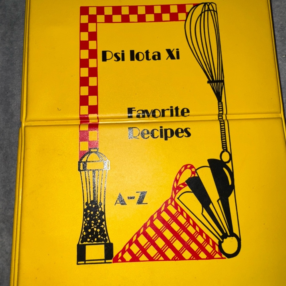 Vintage Recipe Book